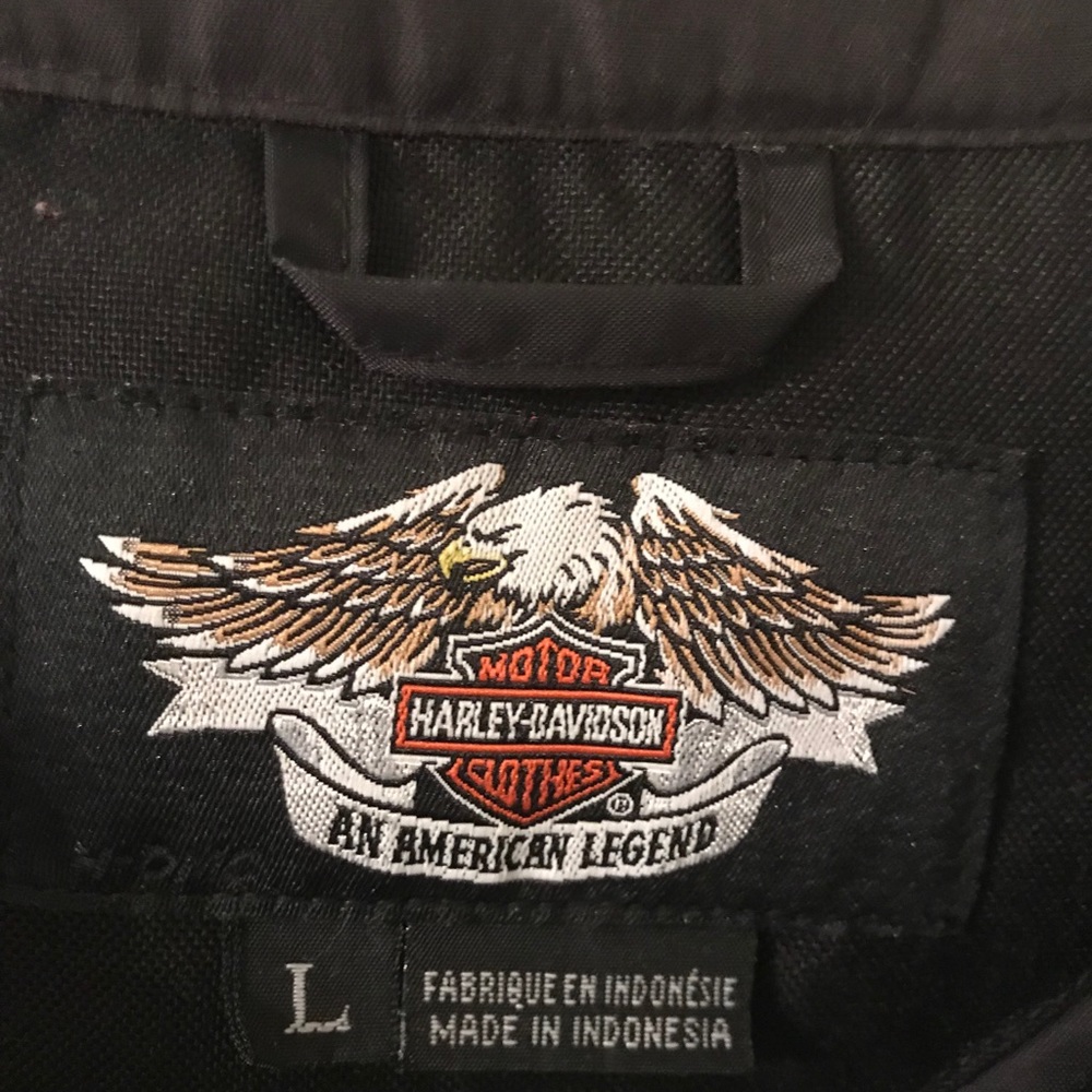 Harley Davidson Riding Jacket w/ insert - Picture 6 of 6